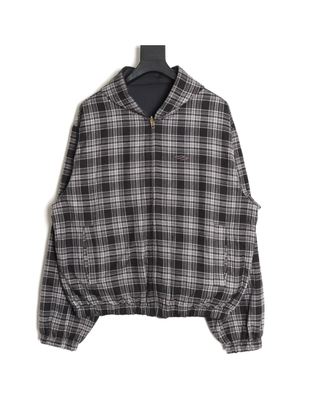 Balenciaga color-blocked reversible jacket,Balenciaga