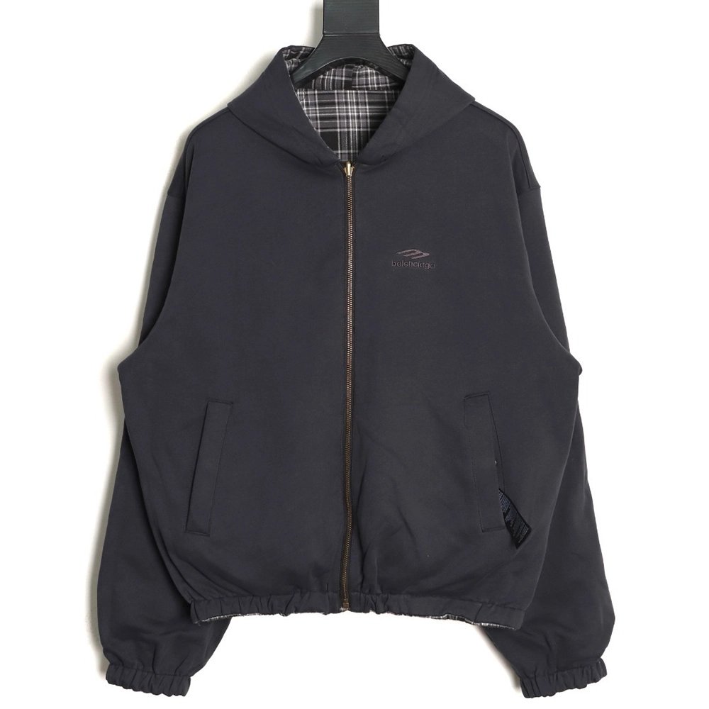 Balenciaga color-blocked reversible jacket,Balenciaga