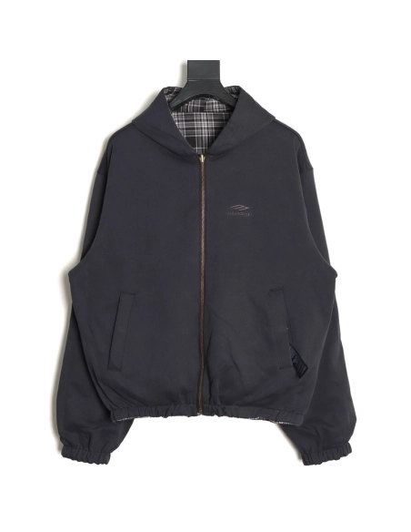 Balenciaga color-blocked reversible jacket,Balenciaga