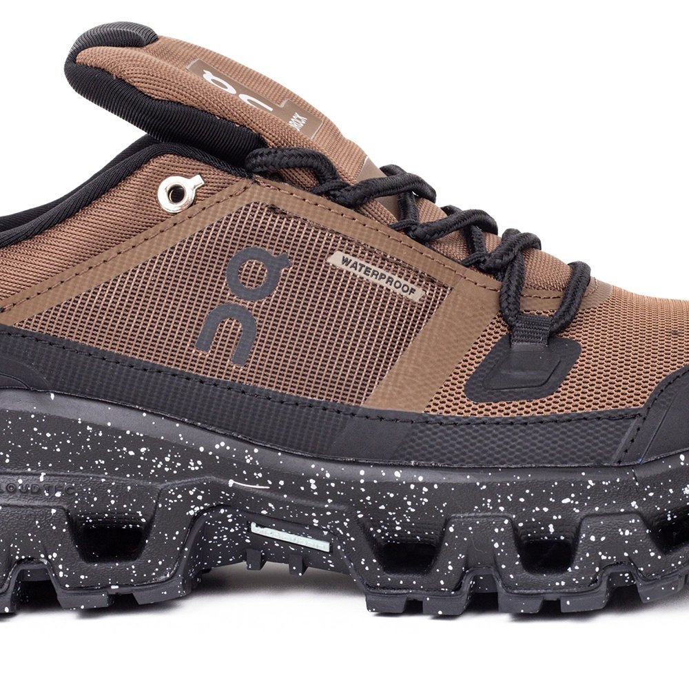 ON Cloudrock Low BEAMS REI Earth Black,ON SNEAKERS