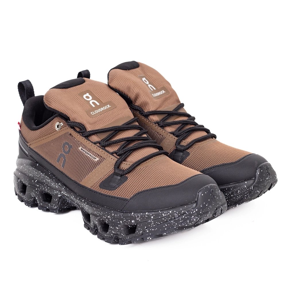 ON Cloudrock Low BEAMS REI Earth Black,ON SNEAKERS