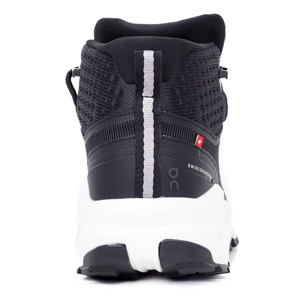 ON Cloudrock Mid Waterproof Black White,ON SNEAKERS