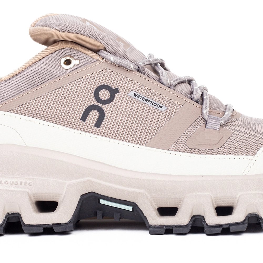 ON Cloudrock Low Waterproof Cinder Fog,ON SNEAKERS