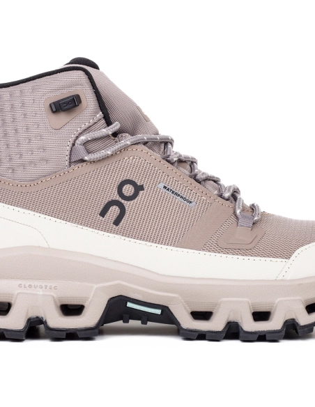 ON Cloudrock Mid Waterproof Cinder Fog,ON SNEAKERS