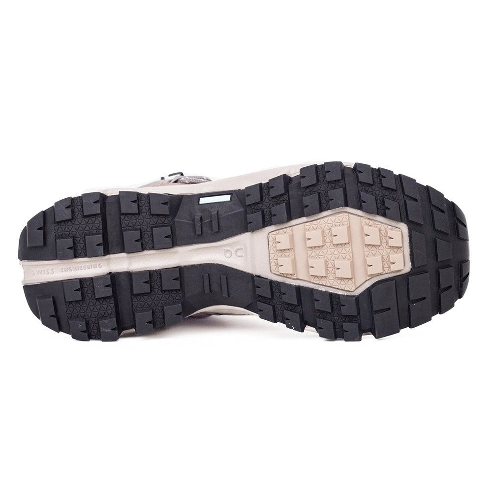 ON Cloudrock Mid Waterproof Cinder Fog,ON SNEAKERS