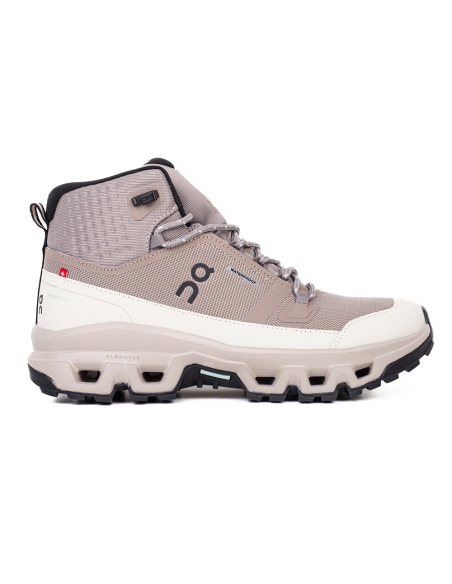 ON Cloudrock Mid Waterproof Cinder Fog,ON SNEAKERS