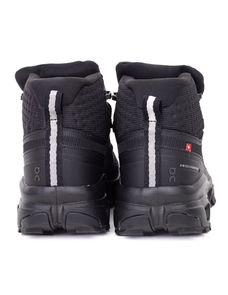 ON Cloudrock Mid Waterproof Triple Black,ON SNEAKERS