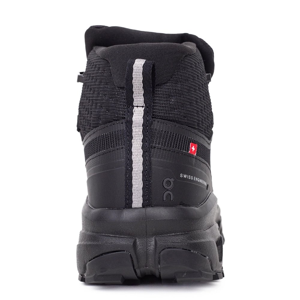 ON Cloudrock Mid Waterproof Triple Black,ON SNEAKERS