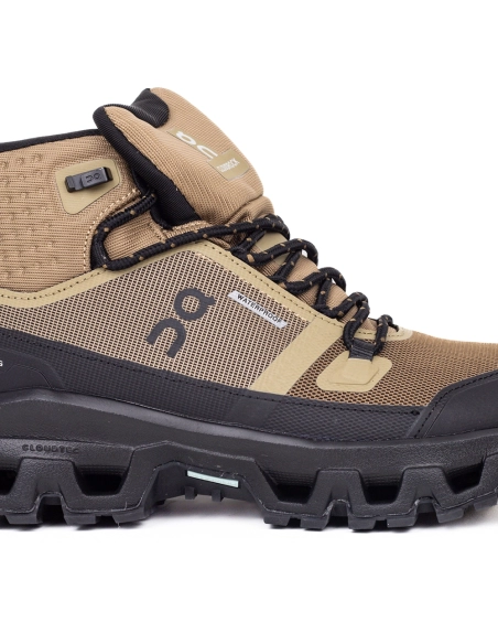 ON Cloudrock Mid Waterproof  Hunter Black,ON SNEAKERS