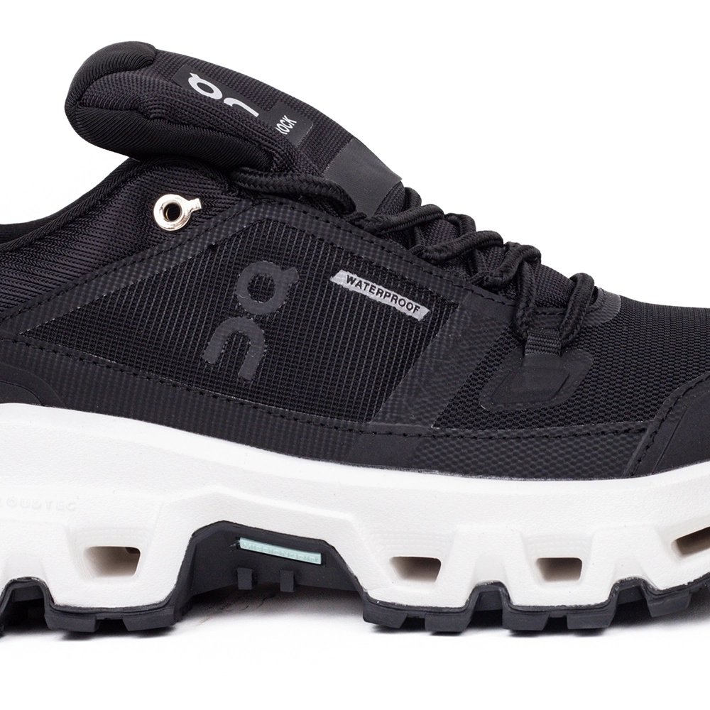 ON Cloudrock Low Waterproof Black White,ON SNEAKERS