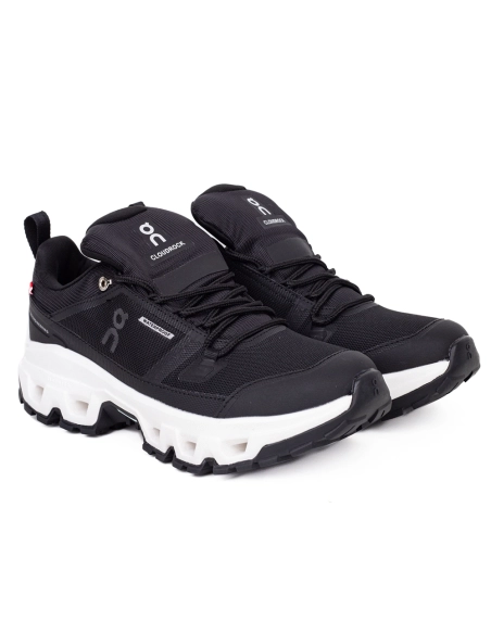 ON Cloudrock Low Waterproof Black White,ON SNEAKERS