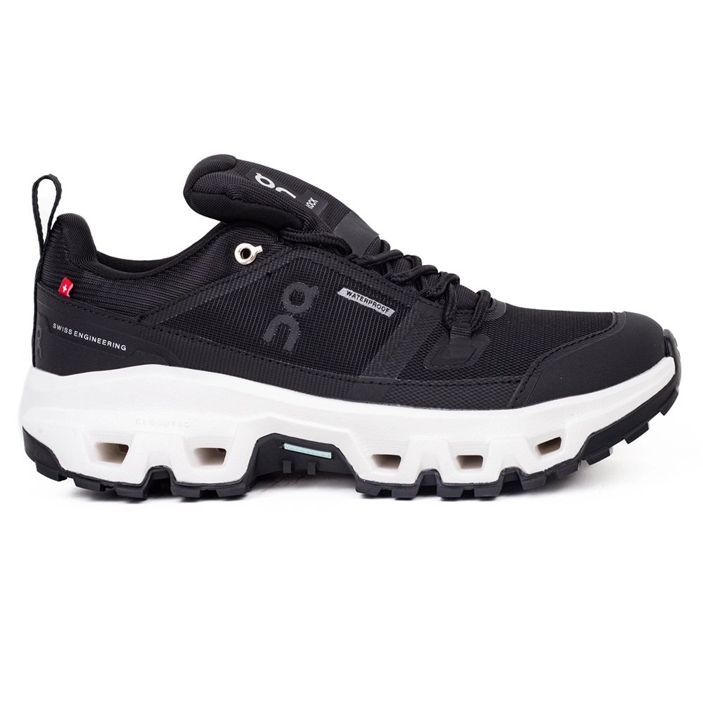 ON Cloudrock Low Waterproof Black White,ON SNEAKERS