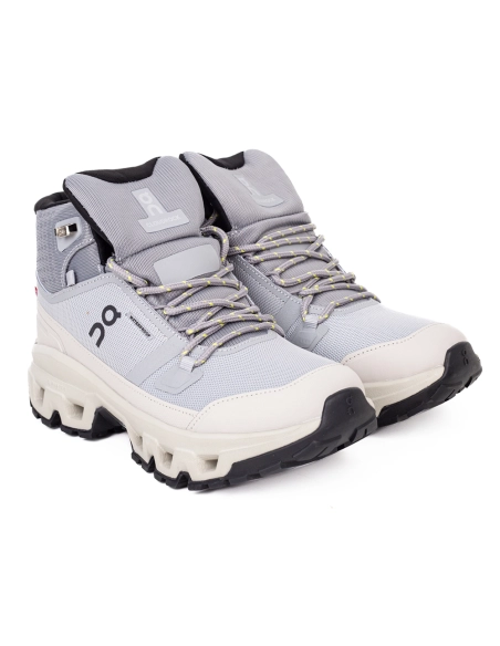 ON Cloudrock Mid Waterproof Alloy Ice,ON SNEAKERS