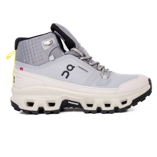 ON Cloudrock Mid Waterproof Alloy Ice,ON SNEAKERS