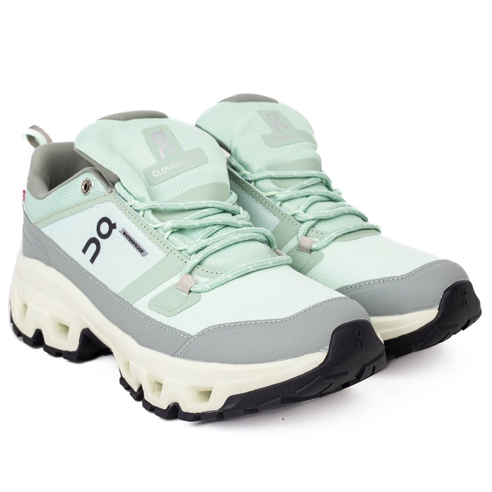 ON Cloudrock Low Waterproof Mineral Aloe,ON SNEAKERS