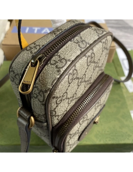 Gucci Neo Vintage GG Supreme Small Crossbody 658556 12X16X7cm,Gucci Bags