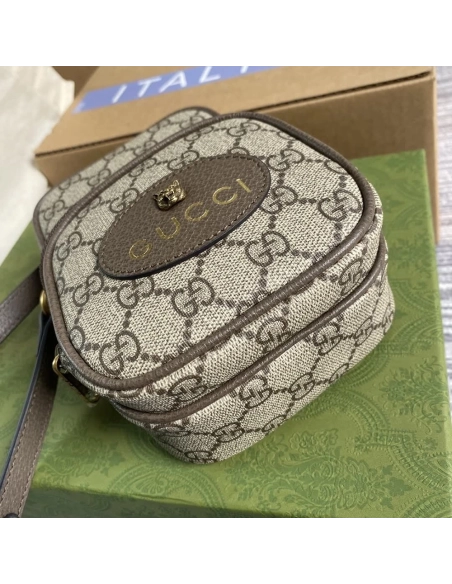 Gucci Neo Vintage GG Supreme Small Crossbody 658556 12X16X7cm,Gucci Bags