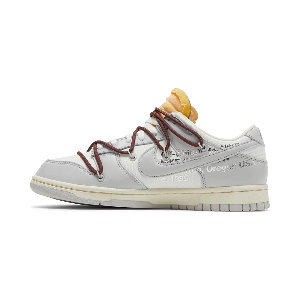 OffWhite x Dunk Low Lot 46 of 50,Dunk SB,NIKE SHOES Reps