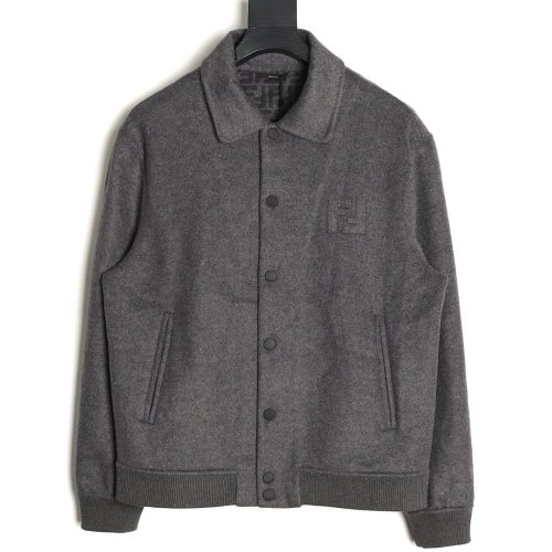 Fendi FF Wool Lined Jacket,Fendi