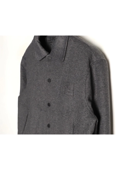 Fendi FF Wool Lined Jacket,Fendi