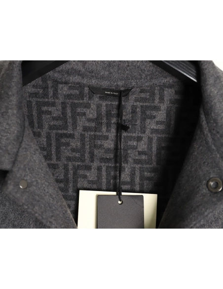 Fendi FF Wool Lined Jacket,Fendi
