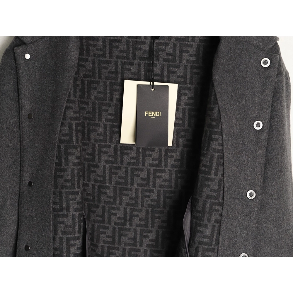 Fendi FF Wool Lined Jacket,Fendi