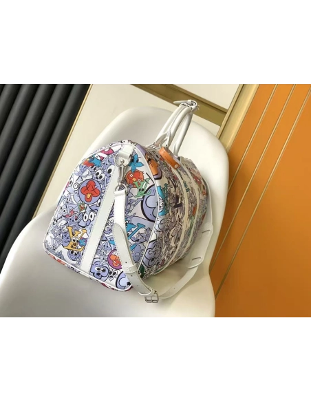 Louis Vuitton Keepall Bandouliere 50 Multicolor M21863 50X29X23cm,Louis Vuitton Bags