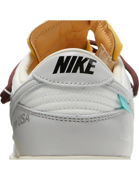 OffWhite x Dunk Low Lot 46 of 50,Dunk SB,NIKE SHOES Reps