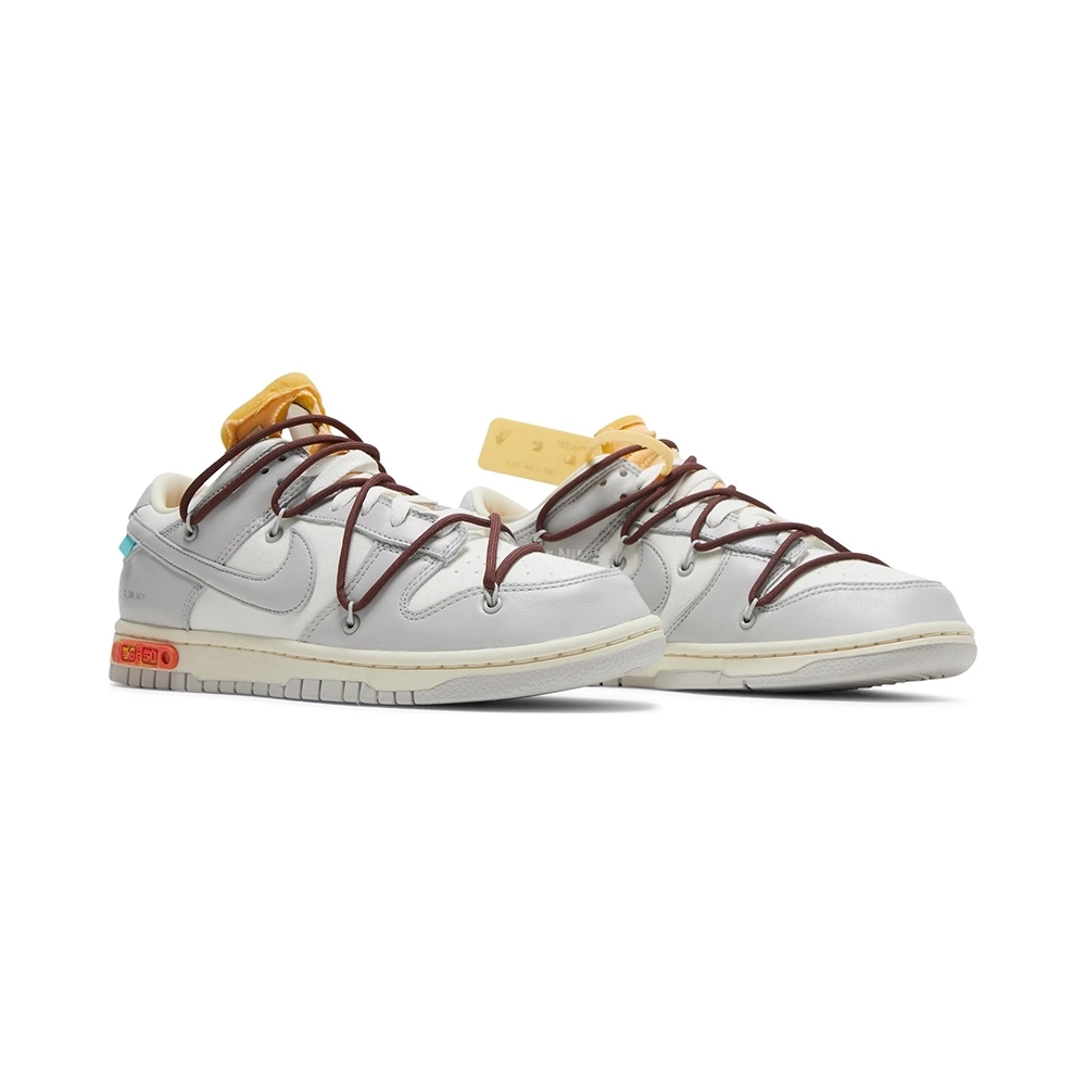 OffWhite x Dunk Low Lot 46 of 50,Dunk SB,NIKE SHOES Reps