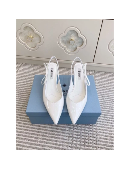 Prada Slingback Pumps H:7.5cm,PRADA SNEAKER