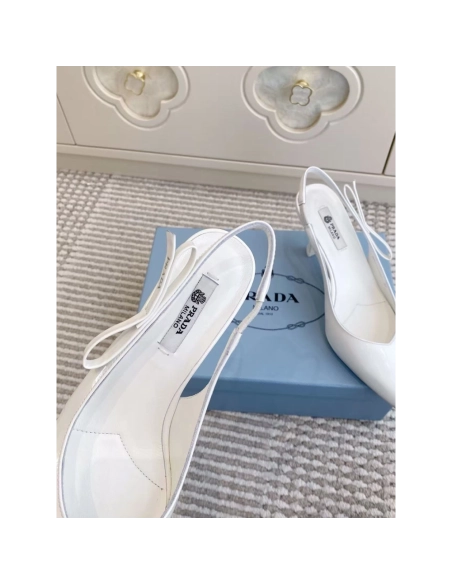 Prada Slingback Pumps H:7.5cm,PRADA SNEAKER