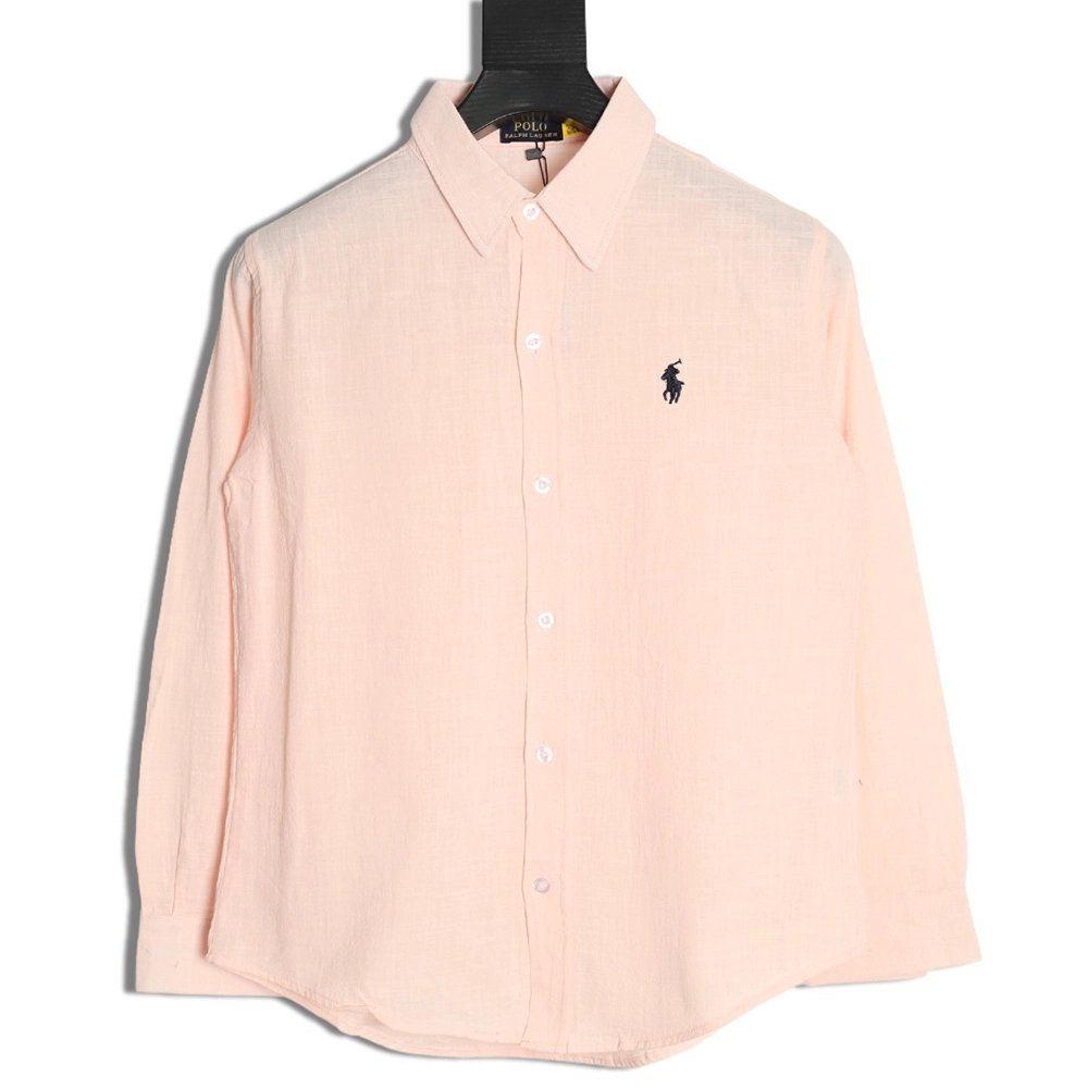 Ralph Lauren embroidered label shirt TSK1,Ralph Lauren