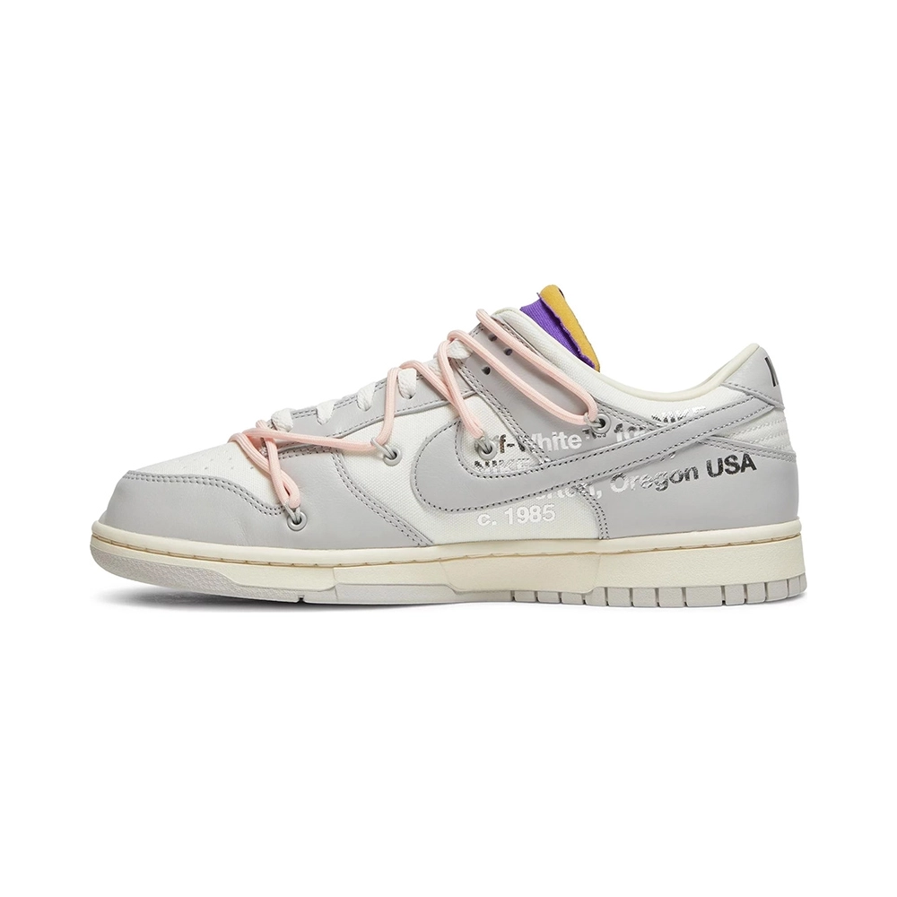 OffWhite x Dunk Low Lot 24 of 50,Dunk SB,NIKE SHOES Reps