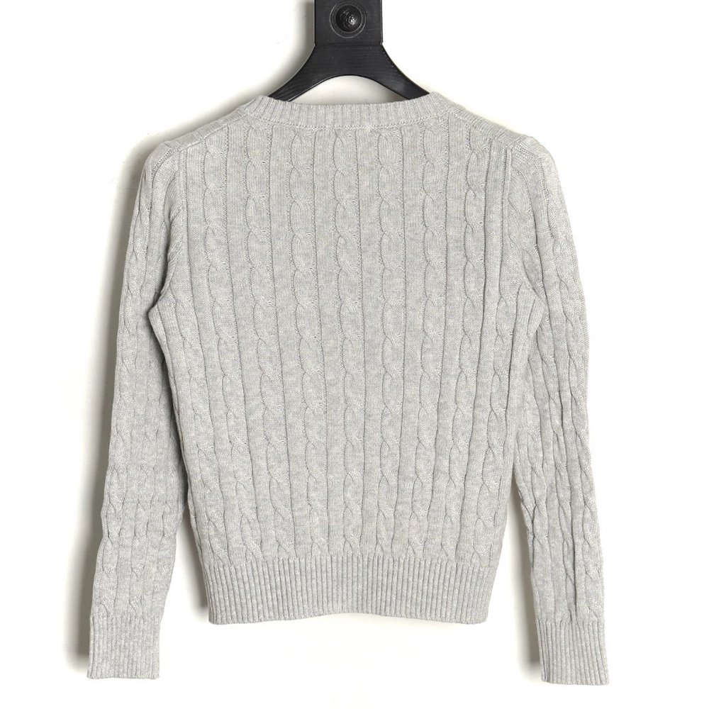 Ralph Lauren Womens Cable Knit V-Neck Sweater,Ralph Lauren