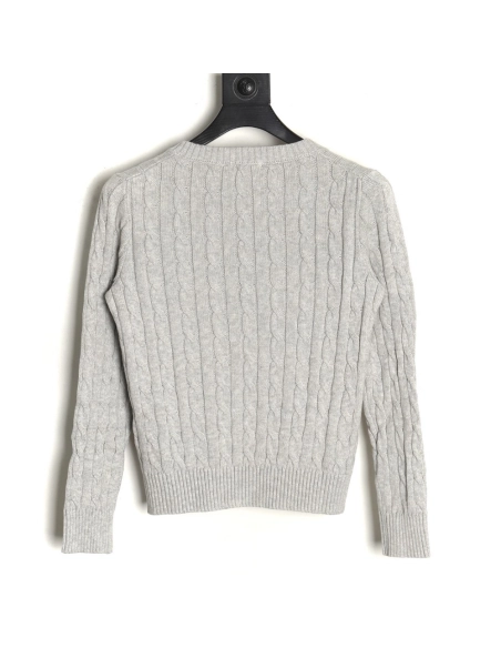 Ralph Lauren Womens Cable Knit V-Neck Sweater,Ralph Lauren