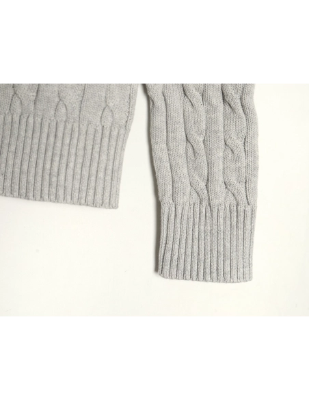 Ralph Lauren Womens Cable Knit V-Neck Sweater,Ralph Lauren