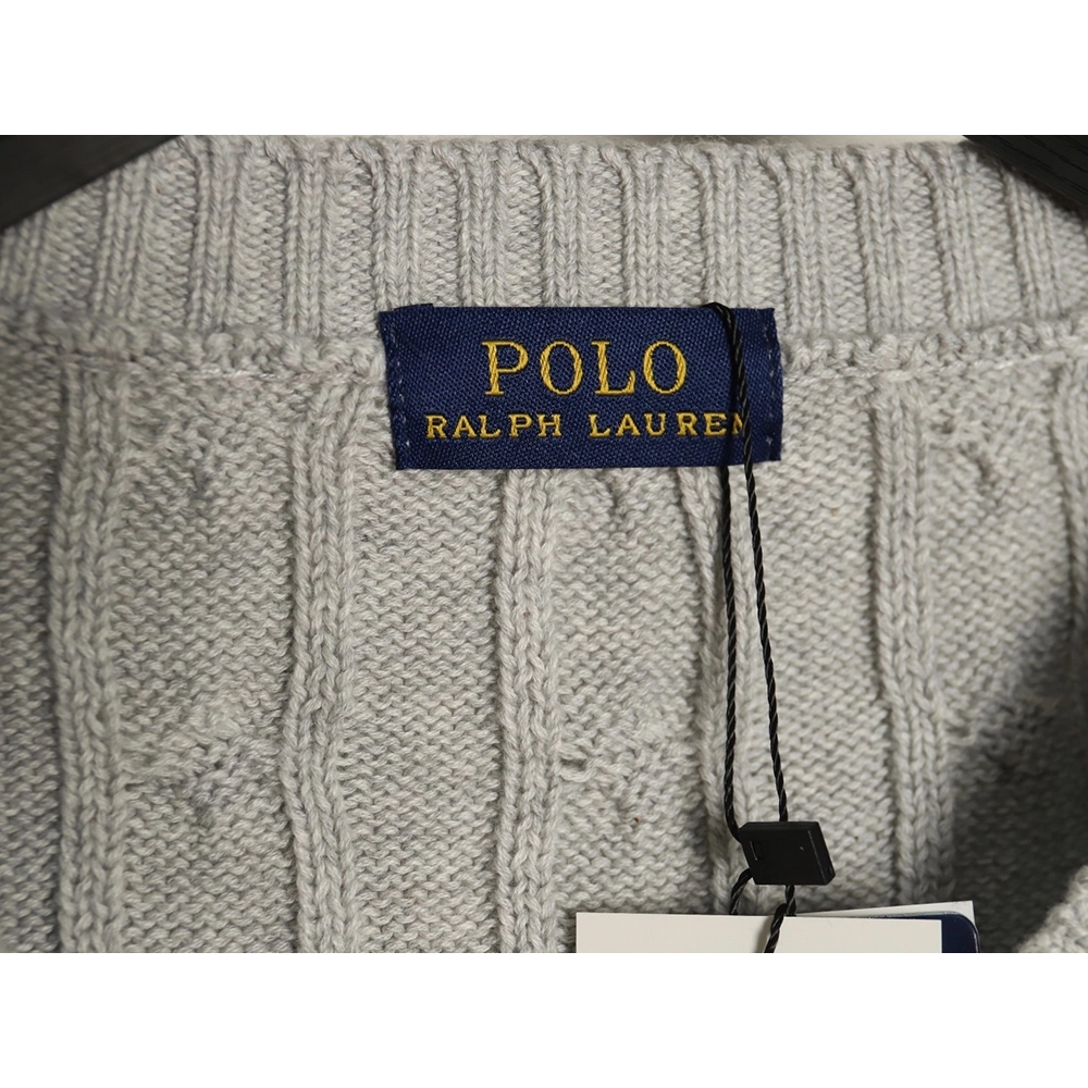 Ralph Lauren Womens Cable Knit V-Neck Sweater,Ralph Lauren