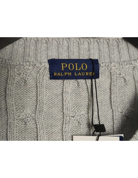 Ralph Lauren Womens Cable Knit V-Neck Sweater,Ralph Lauren