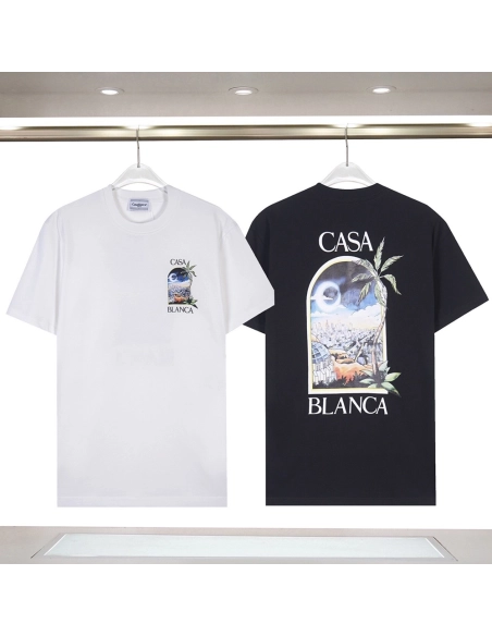 Casablanca La Night Printed T-Shirt,Casablanca