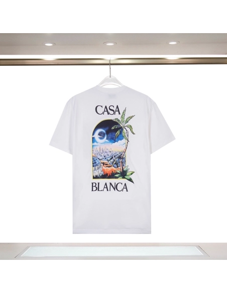 Casablanca La Night Printed T-Shirt,Casablanca