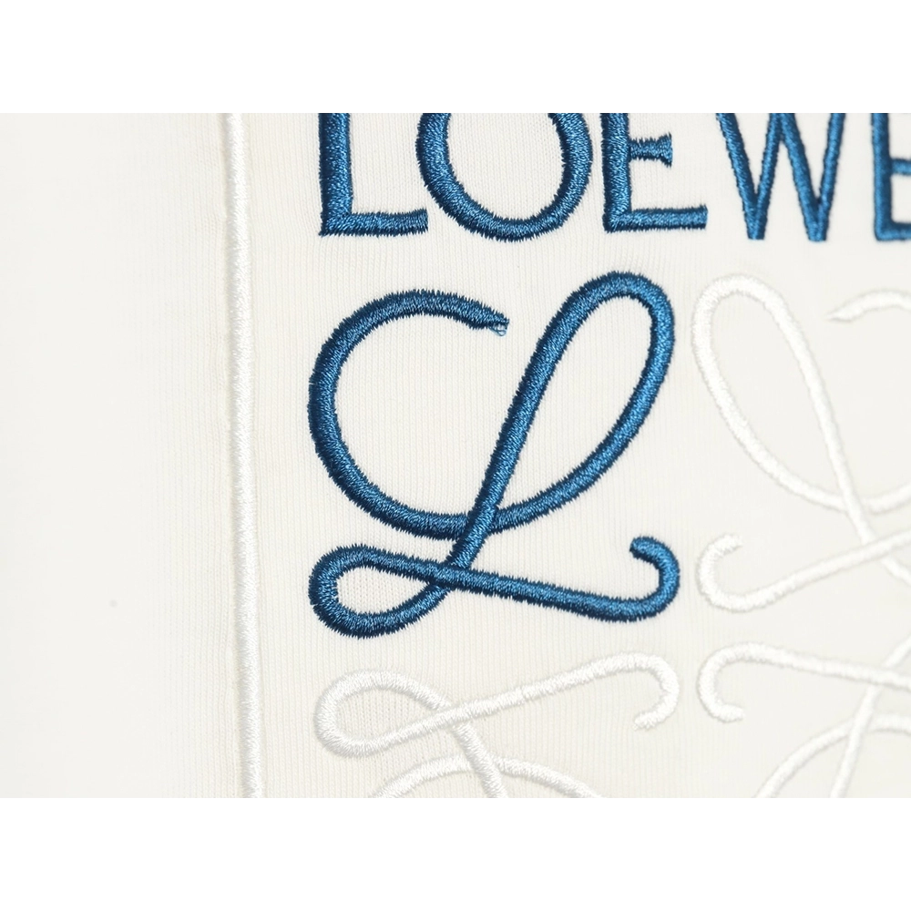 Loewe Pocket Logo Embroidered ShortSleeve TShirt,Loewe T Shirt,Tshirt,APPAREL