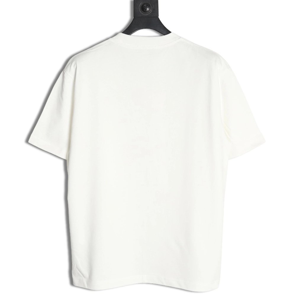 Loewe Collab Pocket FlameEmbroidered ShortSleeve TShirt,Loewe T Shirt,Tshirt,APPAREL