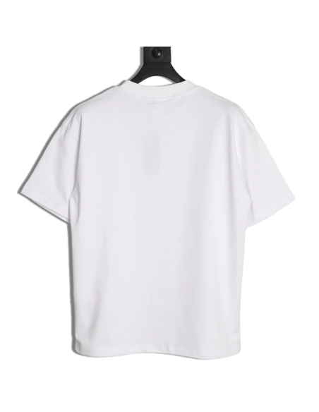 Dior CD Slogan Embroidered Logo ShortSleeve TShirt,Dior T Shirt,Tshirt,APPAREL