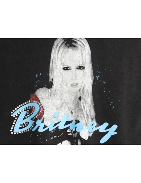 Balenciaga Britney Spears Washed Crew Neck ShortSleeve TShirt,Balenciaga T Shirt,Tshirt,APPAREL