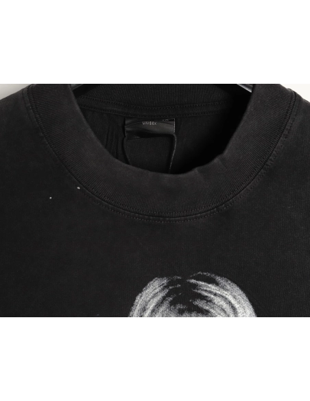 Balenciaga Britney Spears Washed Crew Neck ShortSleeve TShirt,Balenciaga T Shirt,Tshirt,APPAREL