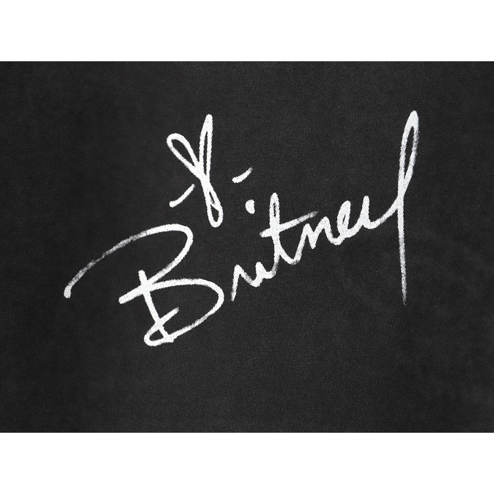 Balenciaga Britney Spears Washed Crew Neck ShortSleeve TShirt,Balenciaga T Shirt,Tshirt,APPAREL