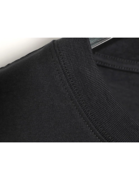 Dior CD Slogan Embroidered Logo ShortSleeve TShirt,Dior T Shirt,Tshirt,APPAREL