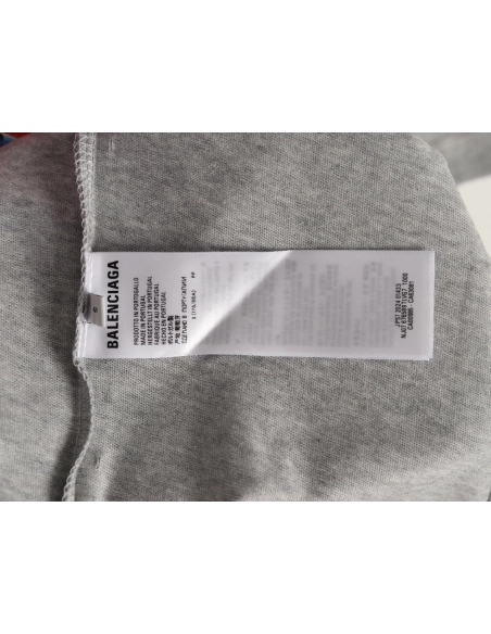 Balenciaga Earth Print Ripped ShortSleeve TShirt,Balenciaga T Shirt,Tshirt,APPAREL