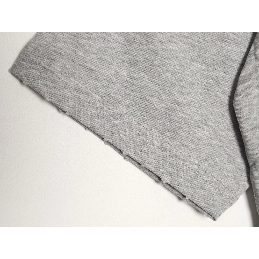 Balenciaga Earth Print Ripped ShortSleeve TShirt,Balenciaga T Shirt,Tshirt,APPAREL