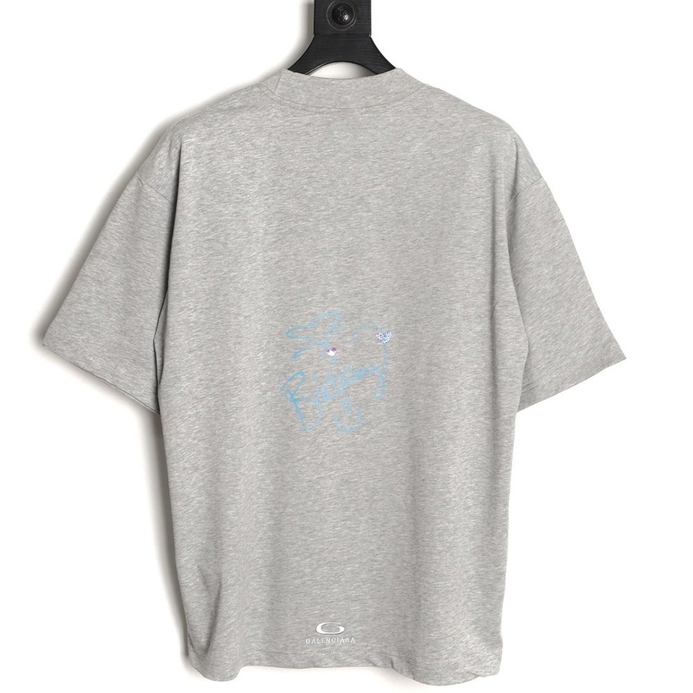 Balenciaga Britney Spears Washed Crew Neck ShortSleeve TShirt,Balenciaga T Shirt,Tshirt,APPAREL